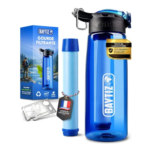 Baytiz Gourde Filtrante Eau Non Potable